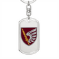 79th Air Assault Brigade (Ukraine) - Luxury Dog Tag Keychain