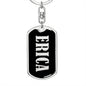 Erica v02 - Luxury Dog Tag Keychain