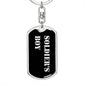 Soldier's Boy v2 - Luxury Dog Tag Keychain