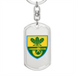 61st Jager Infantry Brigade (Ukraine) - Luxury Dog Tag Keychain