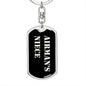 Airman's Niece v2 - Luxury Dog Tag Keychain