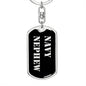 Navy Nephew v2 - Luxury Dog Tag Keychain