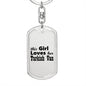 Turkish Van - Luxury Dog Tag Keychain