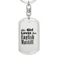 English Mastiff - Luxury Dog Tag Keychain