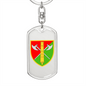 26th Artillery Brigade (Ukraine) - Luxury Dog Tag Keychain