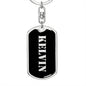Kelvin v3 - Luxury Dog Tag Keychain