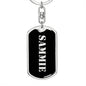 Sammie v3 - Luxury Dog Tag Keychain
