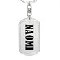 Naomi v01 - Luxury Dog Tag Keychain