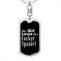 Cocker Spaniel v2 - Luxury Dog Tag Keychain