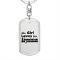 Abyssinian - Luxury Dog Tag Keychain