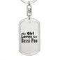 Bossi-Poo - Luxury Dog Tag Keychain