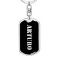 Arturo v3 - Luxury Dog Tag Keychain