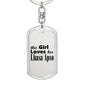 Lhasa Apso - Luxury Dog Tag Keychain