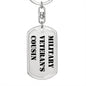 Military Veteran's Cousin - Luxury Dog Tag Keychain