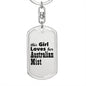 Australian Mist - Luxury Dog Tag Keychain