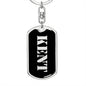 Kent v3 - Luxury Dog Tag Keychain