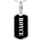 Royce v3 - Luxury Dog Tag Keychain