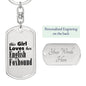 English Foxhound - Luxury Dog Tag Keychain