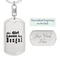 Bengal - Luxury Dog Tag Keychain