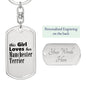 Manchester Terrier - Luxury Dog Tag Keychain