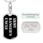 Army Ranger's Uncle v2 - Luxury Dog Tag Keychain