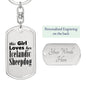 Icelandic Sheepdog - Luxury Dog Tag Keychain