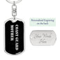 Coast Guard Mother v2 - Luxury Dog Tag Keychain