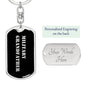 Military Grandfather v2 - Luxury Dog Tag Keychain