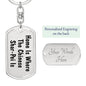 Chinese Shar-Pei's Home - Luxury Dog Tag Keychain
