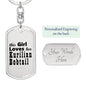 Kurilian Bobtail - Luxury Dog Tag Keychain