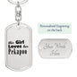 Pekapoo - Luxury Dog Tag Keychain