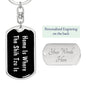 Shih Tzu's Home v2 - Luxury Dog Tag Keychain
