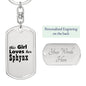 Sphynx - Luxury Dog Tag Keychain