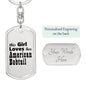 American Bobtail - Luxury Dog Tag Keychain