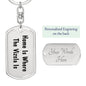 Vizsla's Home - Luxury Dog Tag Keychain