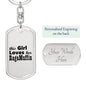 RagaMuffin - Luxury Dog Tag Keychain