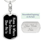 Chinese Shar-Pei's Home v2 - Luxury Dog Tag Keychain