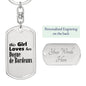 Dogue de Bordeaux - Luxury Dog Tag Keychain