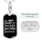 Nova Scotia Duck Tolling Retriever v2 - Luxury Dog Tag Keychain
