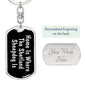Shetland Sheepdog's Home v2 - Luxury Dog Tag Keychain