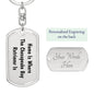 Chesapeake Bay Retriever's Home - Luxury Dog Tag Keychain