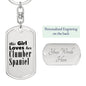 Clumber Spaniel - Luxury Dog Tag Keychain