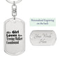 Treeing Walker Coonhound - Luxury Dog Tag Keychain