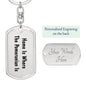 Pomeranian's Home - Luxury Dog Tag Keychain