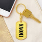 Naomi v01 - Luxury Dog Tag Keychain
