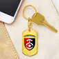 30th Mechanized Brigade (Ukraine) - Luxury Dog Tag Keychain