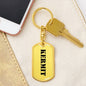 Kermit - Luxury Dog Tag Keychain