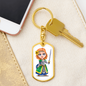 Knight 03 - Luxury Dog Tag Keychain