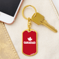 Canada Dad - Luxury Dog Tag Keychain