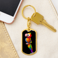 Parrot 01-2 - Luxury Dog Tag Keychain